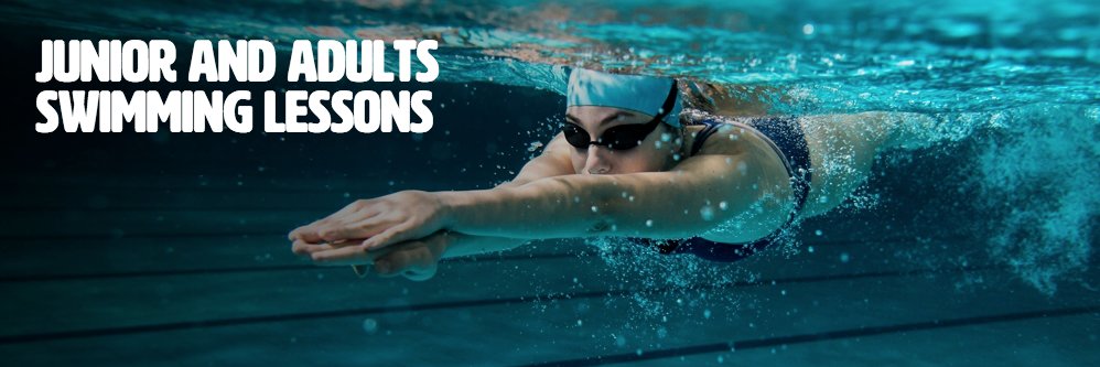 CS Swim School banner