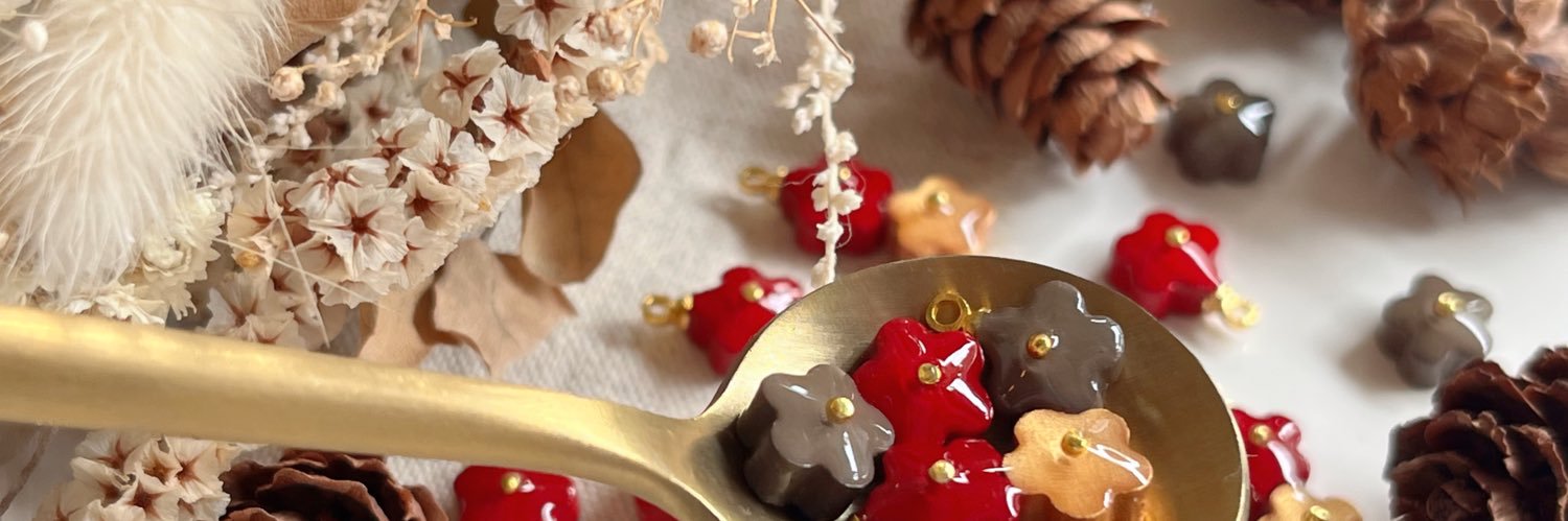 loveworkshop（らぶわーくしょっぷ）＊陶器風お花のアクセサリー banner