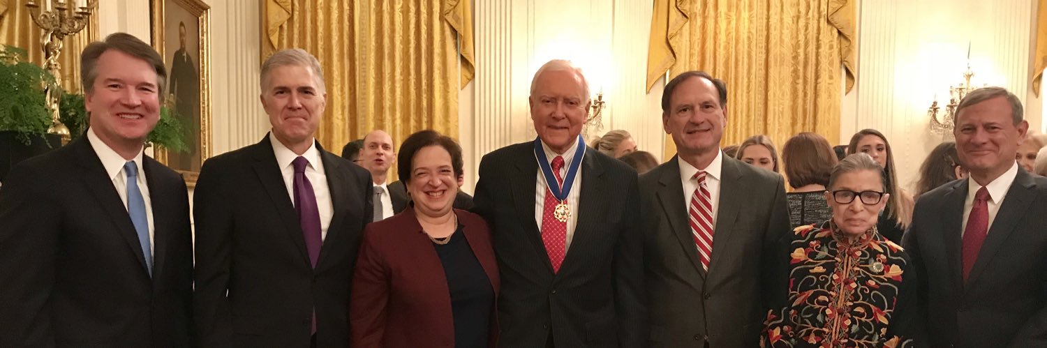 Senator Hatch Office banner