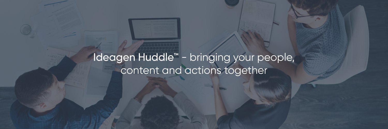 Ideagen Huddle banner