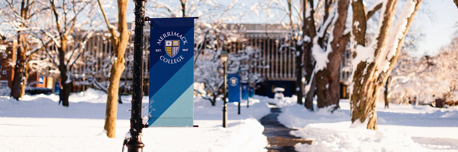 Merrimack College banner