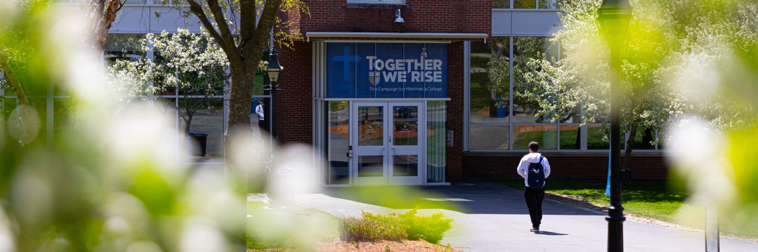 Merrimack College banner