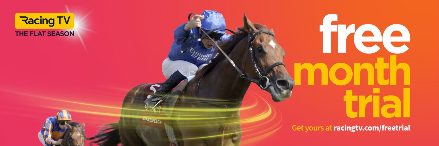 Racing TV's banner