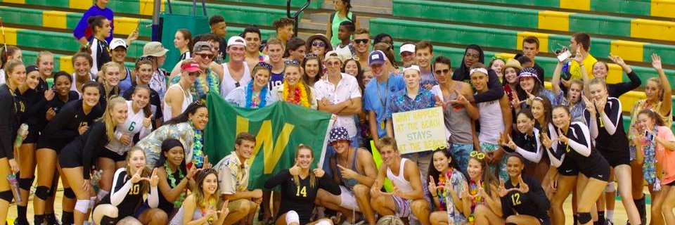 U-High Volleyball banner