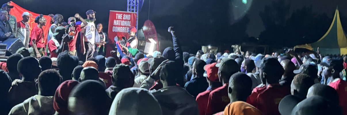 Booker Ngesa Omole ☭'s banner