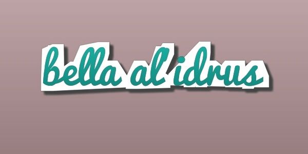 bellaalidrus's profile banner image