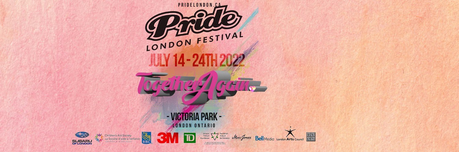 Pride London Festival banner
