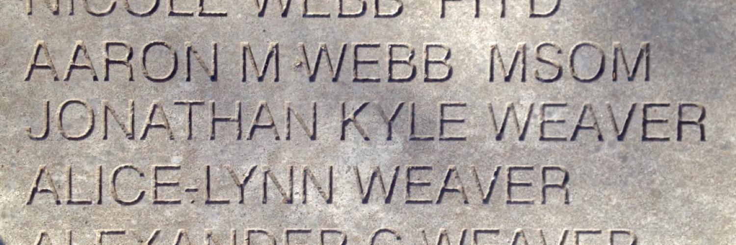 Jonathan Weaver banner