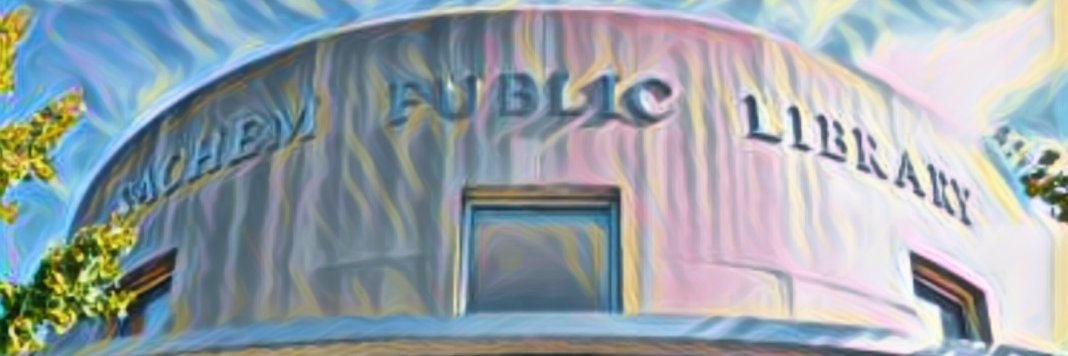 Sachem Library banner