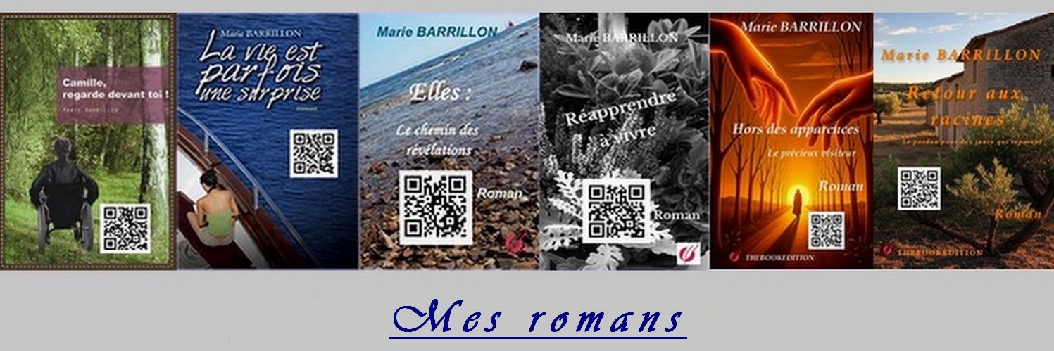 Marie BARRILLON Auteur banner