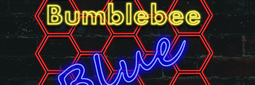 Bumblebee Blue Band banner