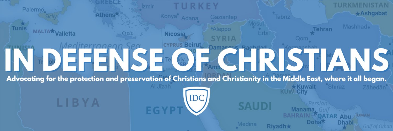 In Defense of Christians (IDC) Profile Banner
