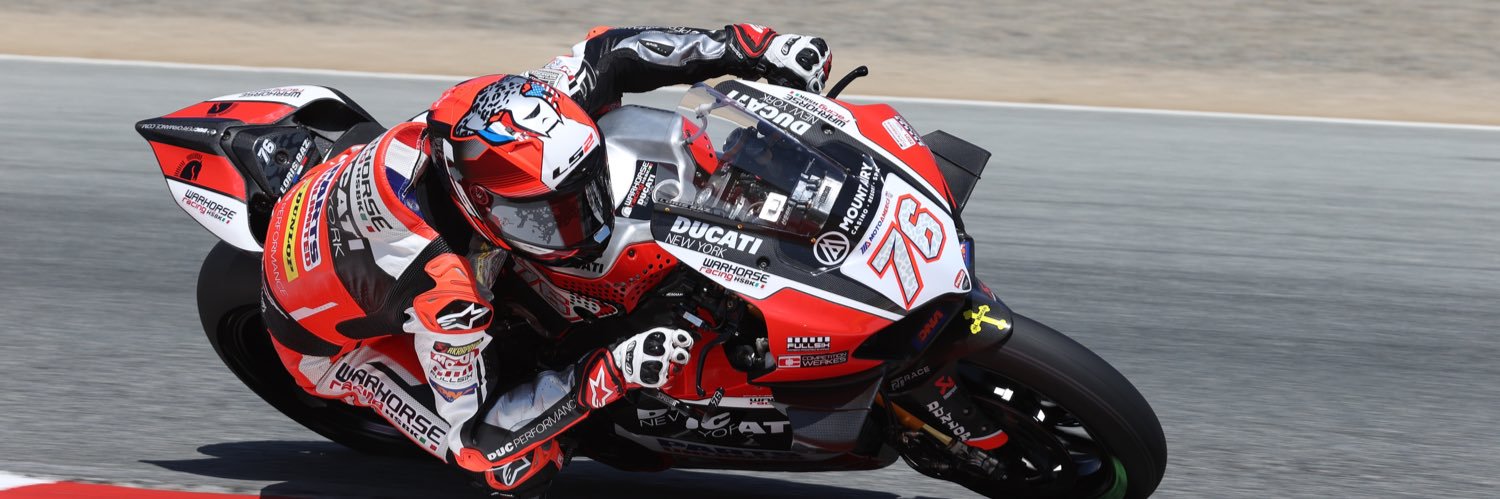 Warhorse HSBK Racing Ducati Team banner