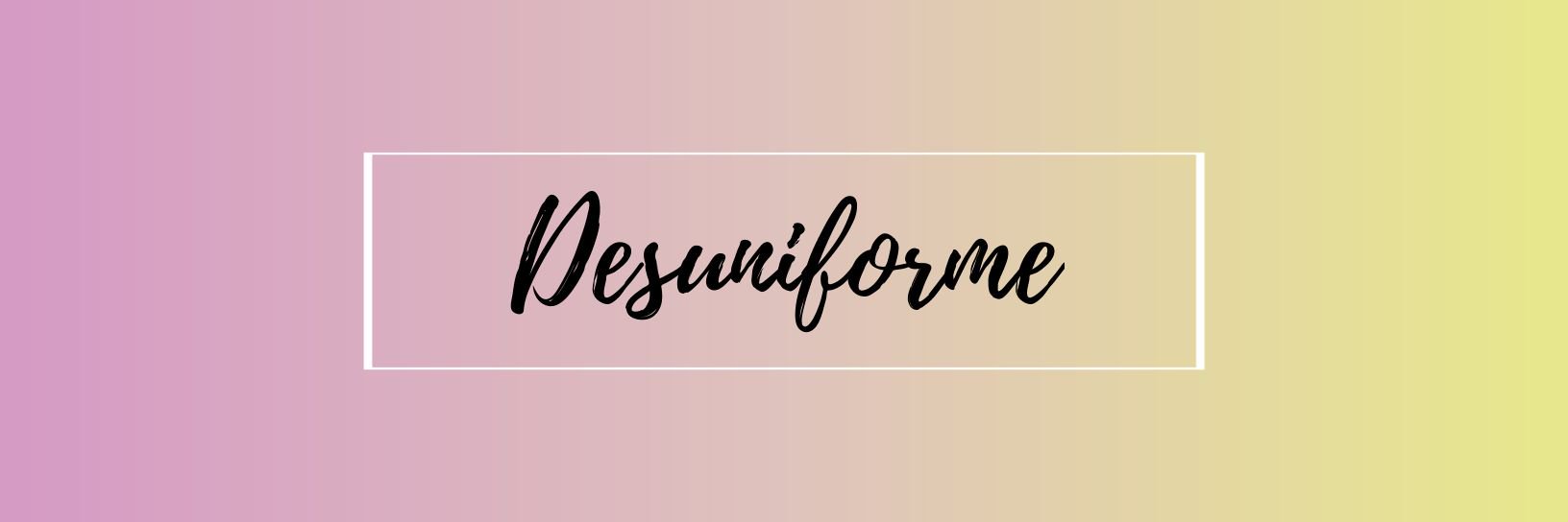 desuniforme's profile banner image