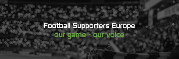 FSE - Football Supporters Europe Profile Banner