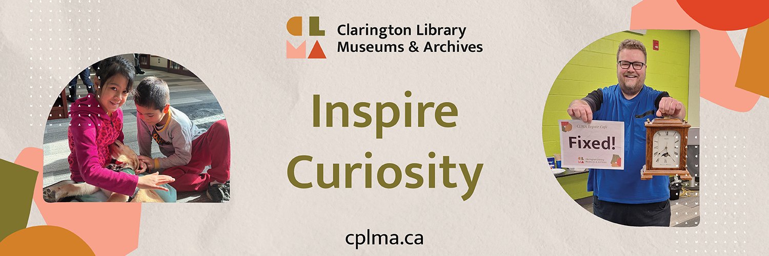 Clarington Library, Museums & Archives banner