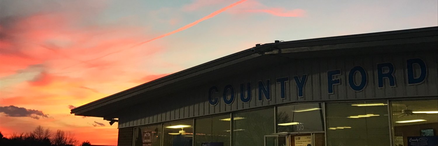 County Motor Company banner