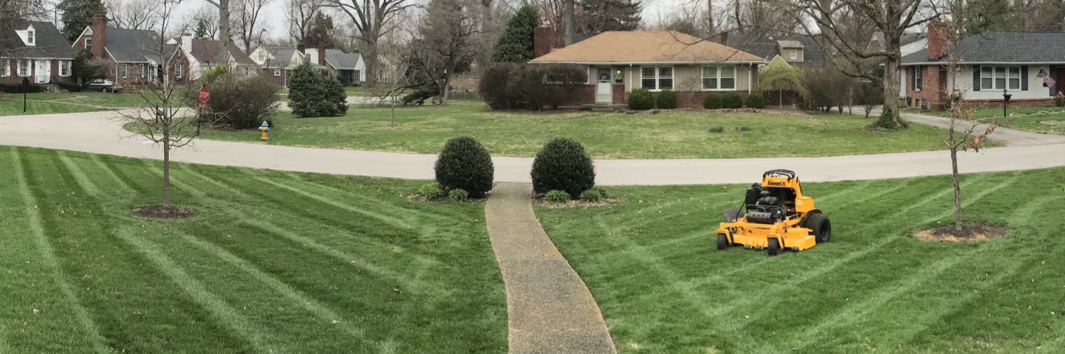 Benji The MOWER man banner
