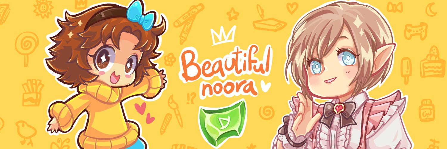 Noora🌸 banner