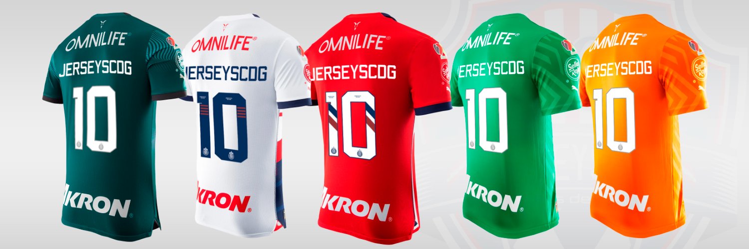 Playeras de Chivas banner