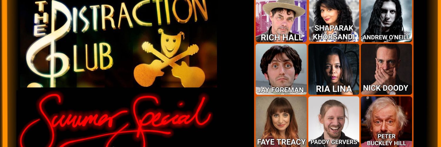 The Distraction Club banner