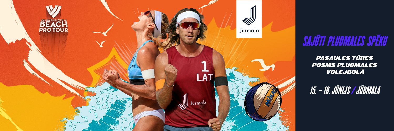 JurmalaVolley's profile banner image