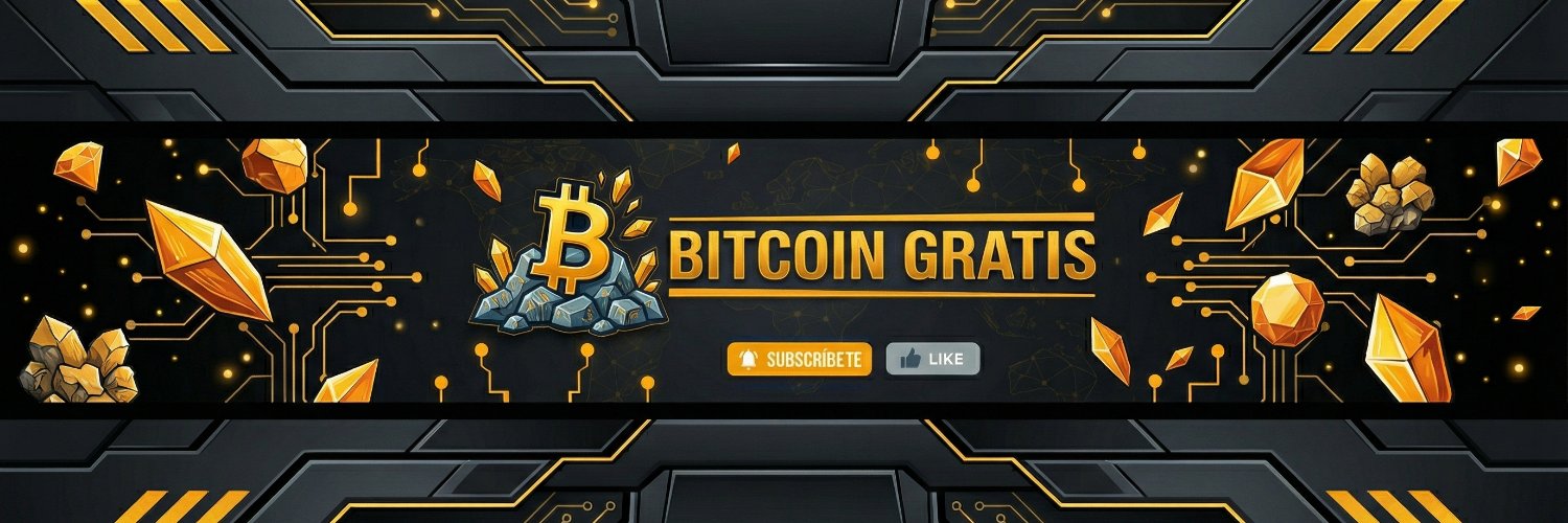 Bitcoin Gratis® l Youtuber banner