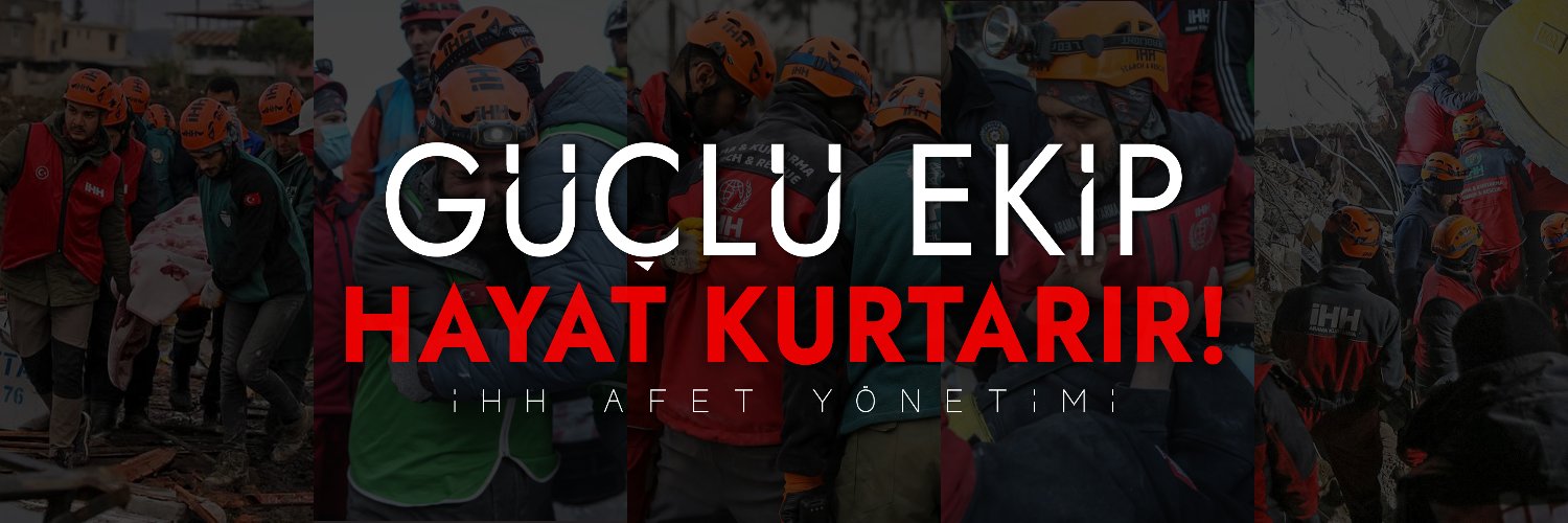 İHH Afet Yönetimi banner