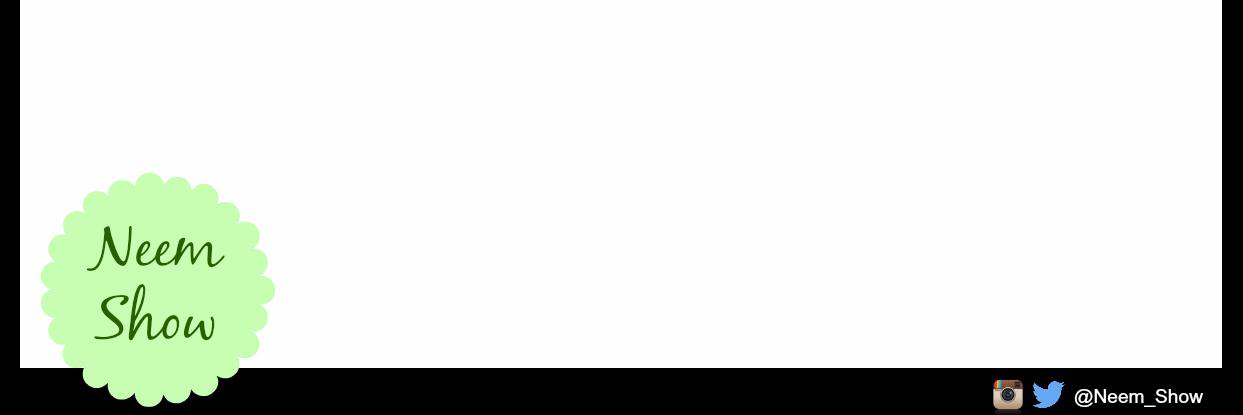 Neem_show's profile banner image