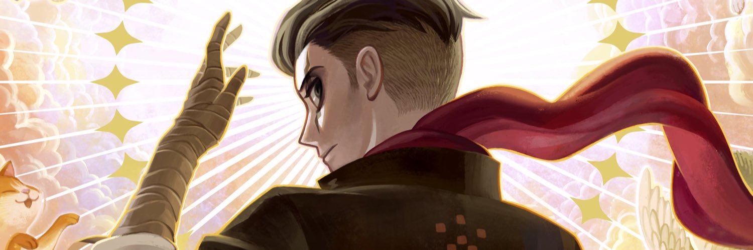 Gold banner