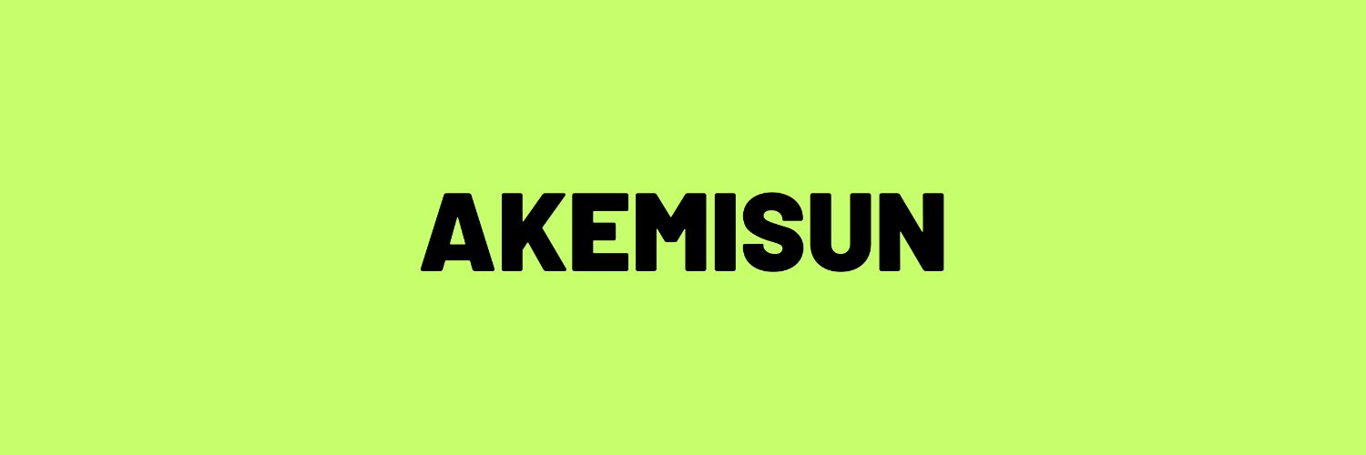 AkemiSun's profile banner image
