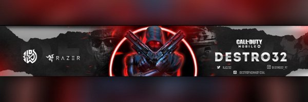 Destro32YT Profile Banner
