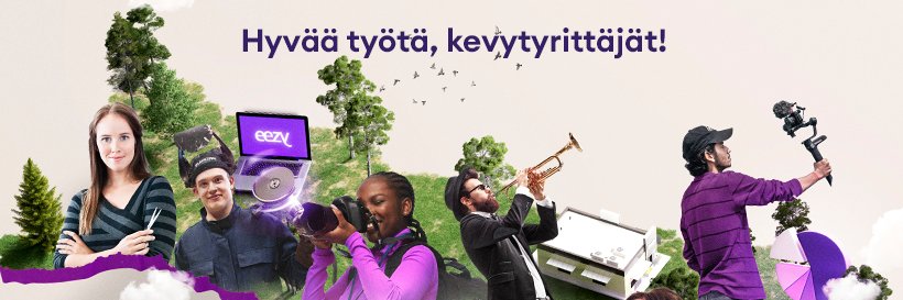Eezy Kevytyrittäjät banner