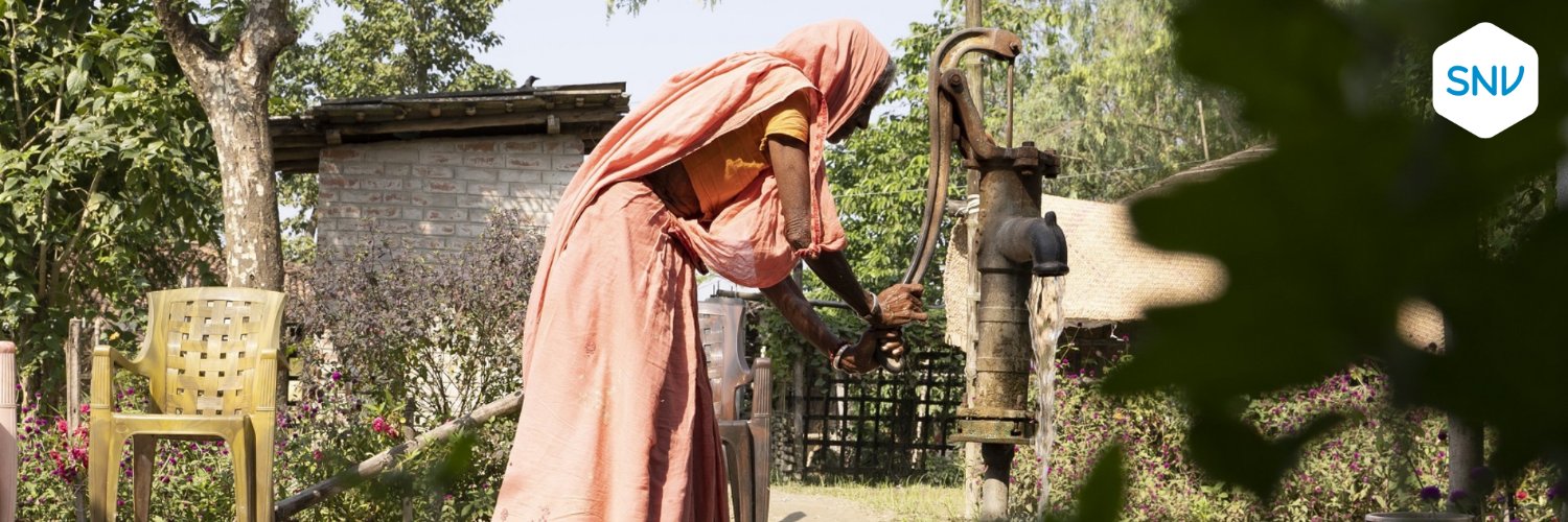 SNV Water - find us on Bluesky as snv.org banner