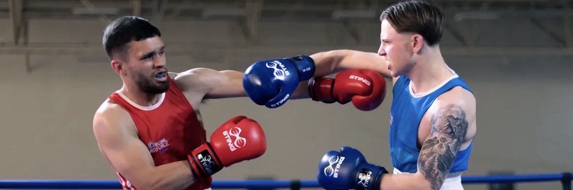 RAF Boxing banner