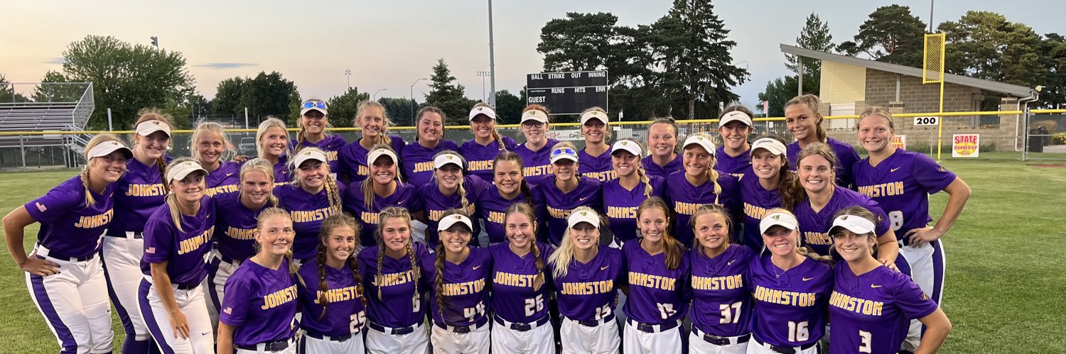 Johnston Softball banner