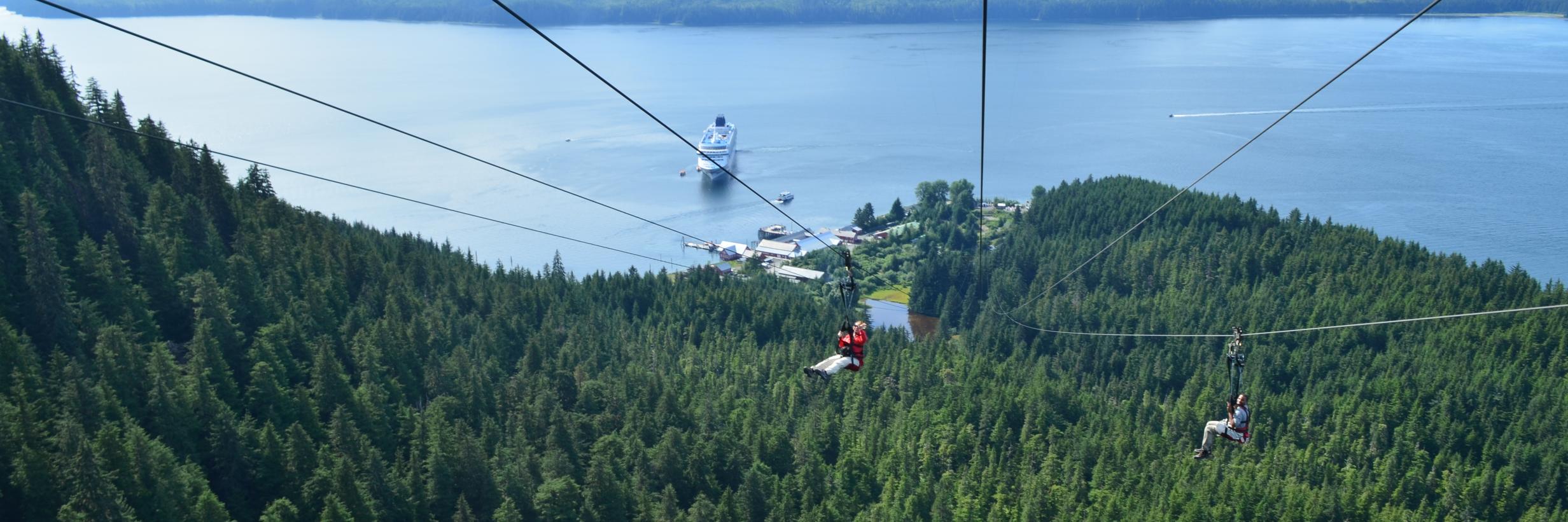 Icy Strait Point banner