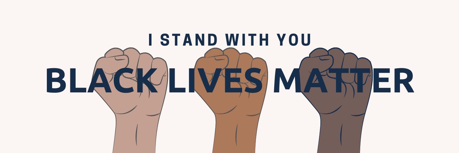#BlackLivesMatter banner