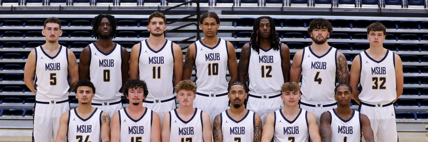 MSUB Men's Basketball banner
