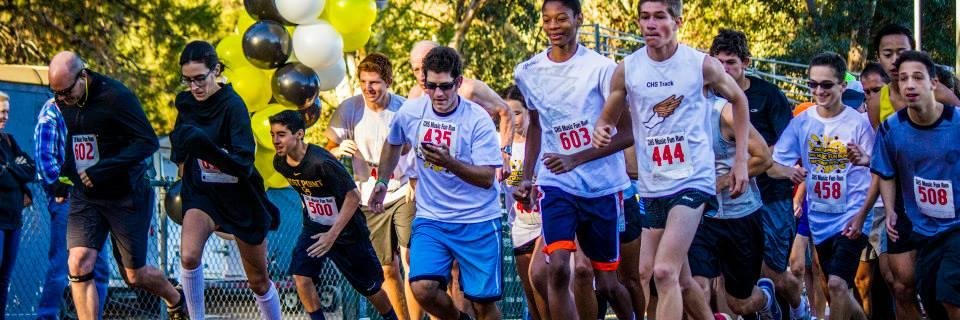 CHS Music Run/Walk banner