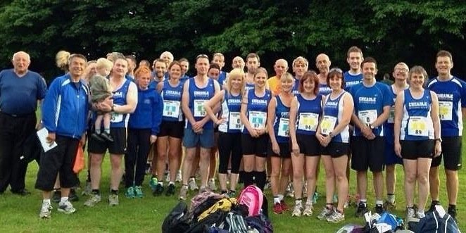 Cheadle Running Club banner