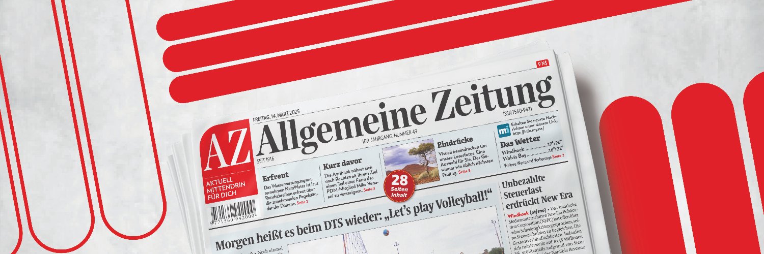 Allgemeine Zeitung Namibia banner