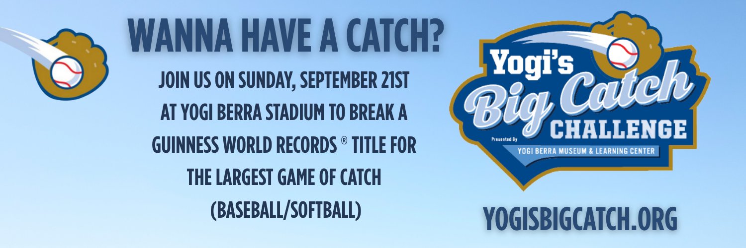 Yogi Berra Museum's banner