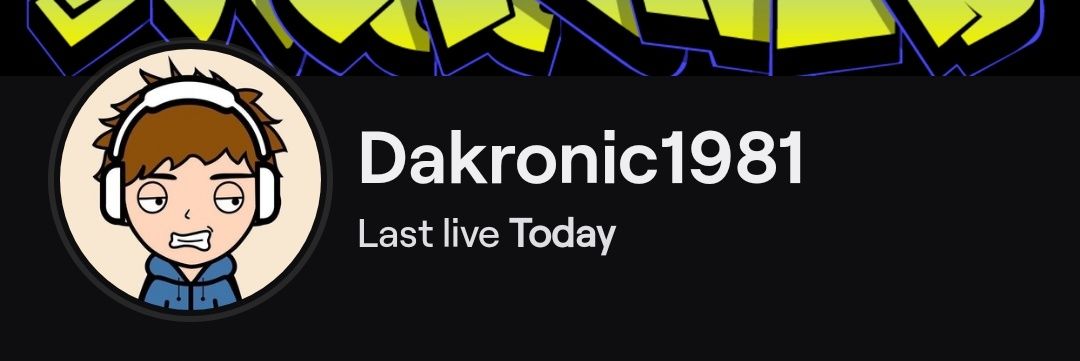 dakronic's profile banner image