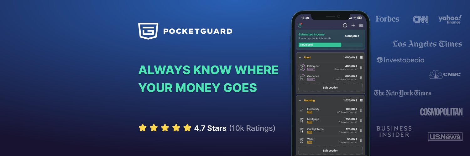 PocketGuard banner