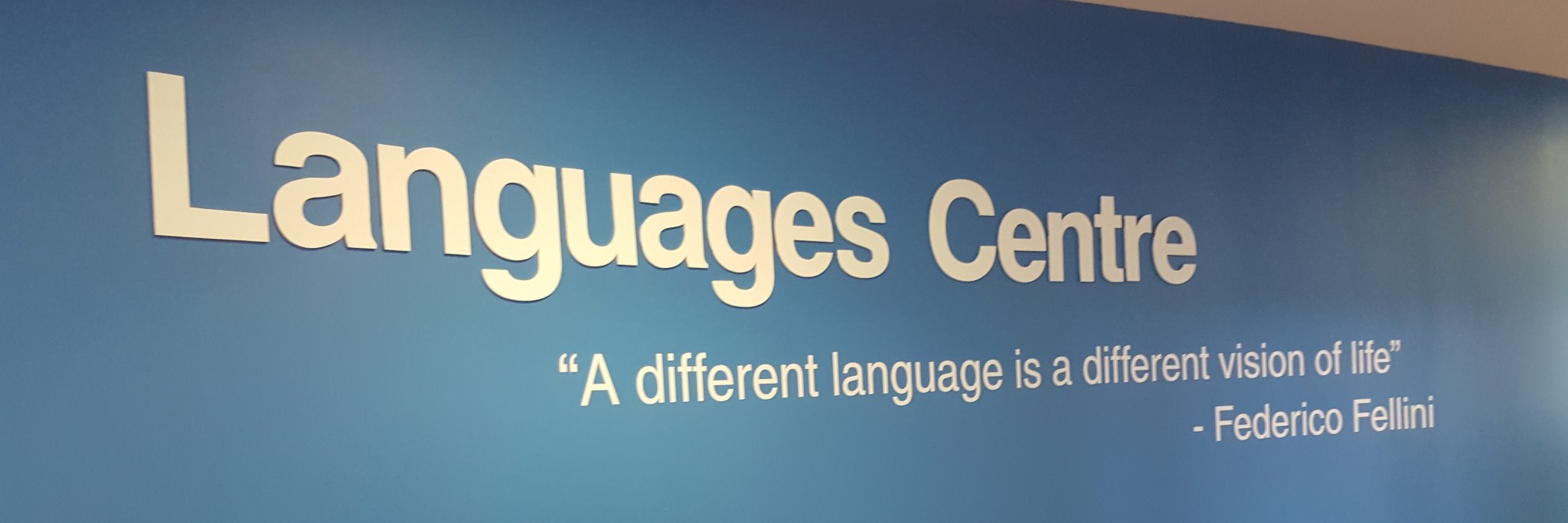 Languages Centre banner