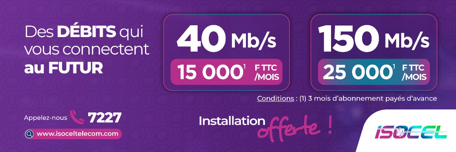 ISOCEL - Ici C'est La Fibre banner