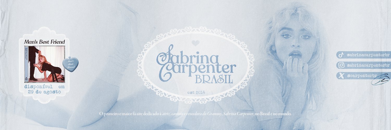 Sabrina Carpenter Brasil | fan account's banner