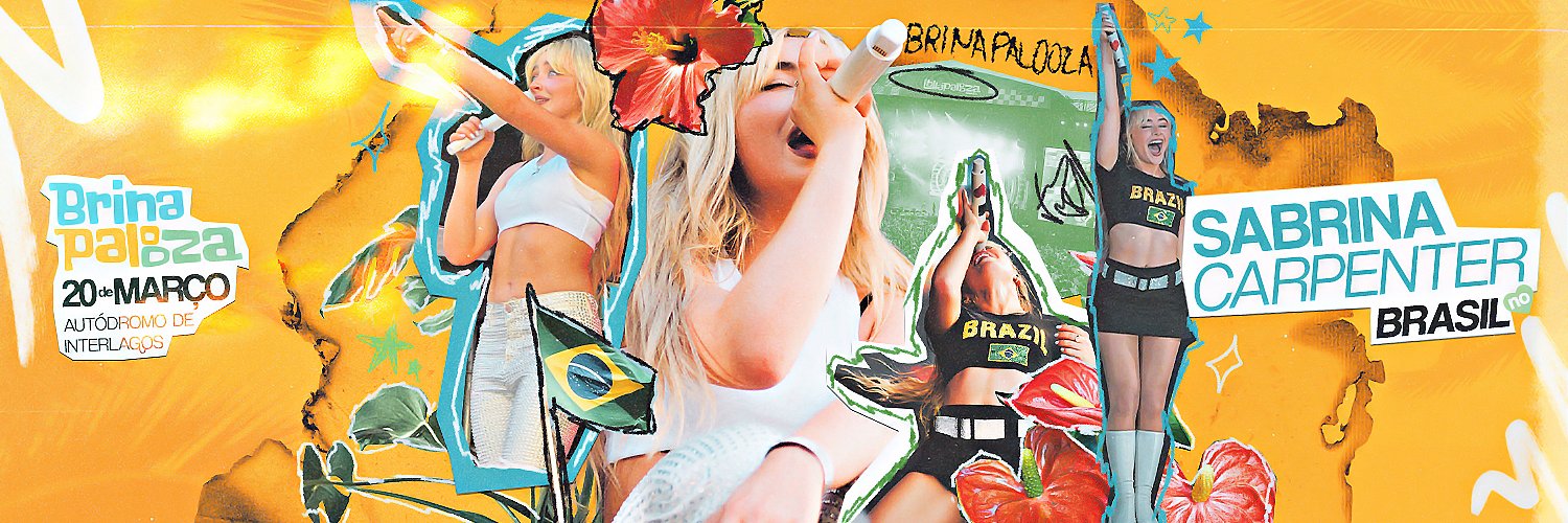 Sabrina Carpenter Brasil | fan account banner