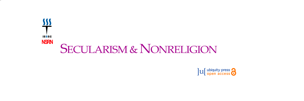 Secularism & Nonreligion's banner